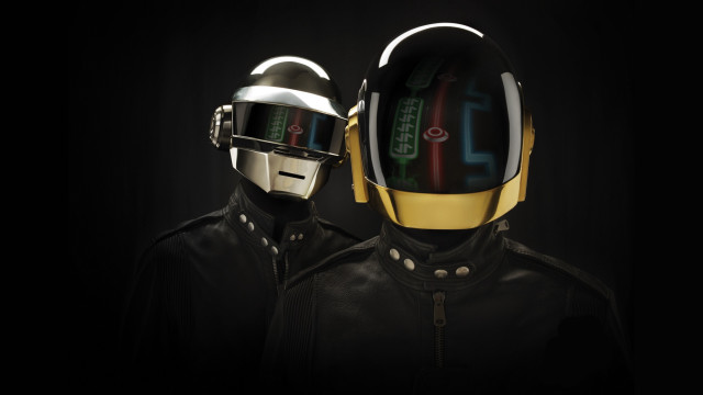 Two people wearing helmets jackets free wallpaper for desktop - medium preview image