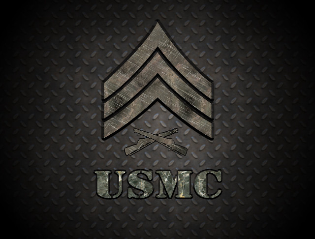 Usmc logo crossed swords black free wallpaper for desktop - medium preview image