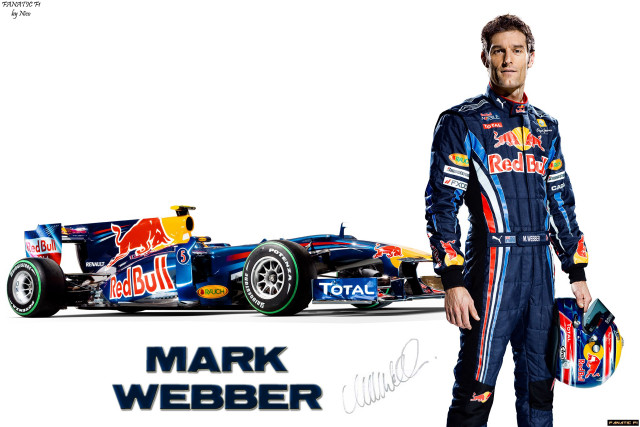 Man standing red bull racing free wallpaper for desktop - medium preview image
