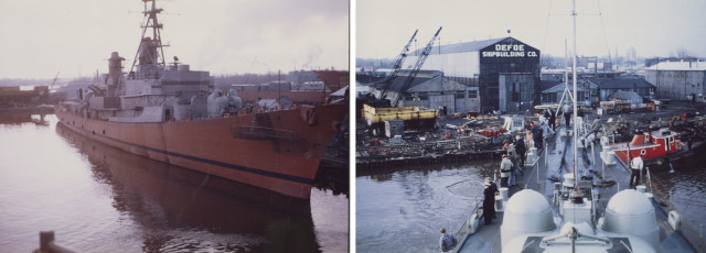 Boat docked harbor large ship free wallpaper for desktop - medium preview image