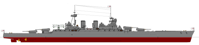 Battleship drawing flag mast top free wallpaper for desktop - medium preview image