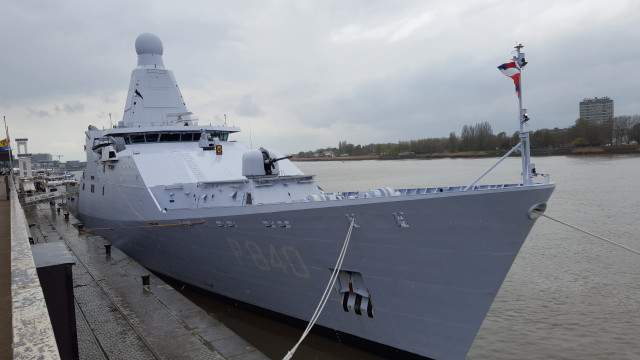 Large boat docked pier water free wallpaper for desktop - medium preview image