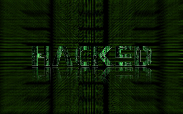 Green background hackr reflection center free wallpaper for desktop - medium preview image