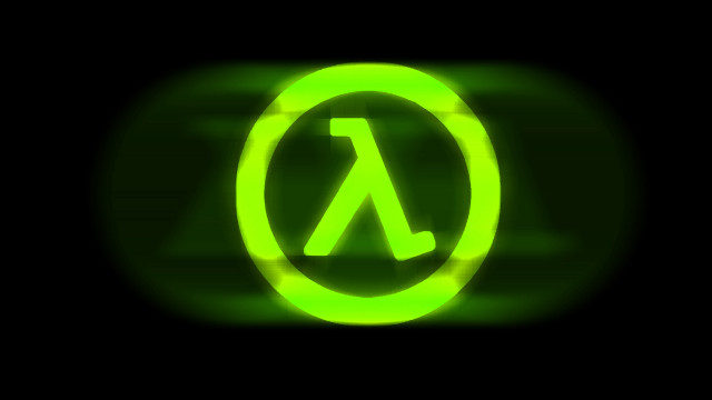 Green glowing sign black background free wallpaper for desktop - medium preview image