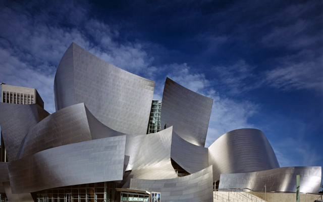 Building windows sky clouds deconstructivism free wallpaper for desktop - medium preview image