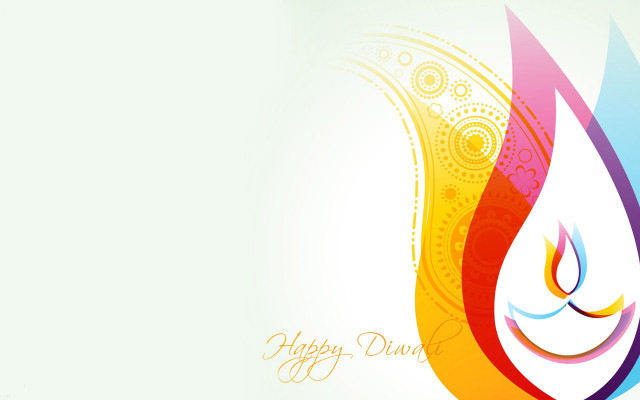 Colorful background happy dunya text free wallpaper for desktop - medium preview image