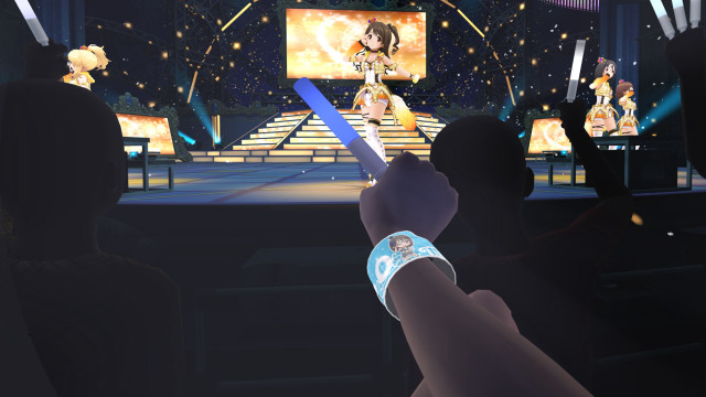 Person holding remote watching show free wallpaper for desktop - medium preview image