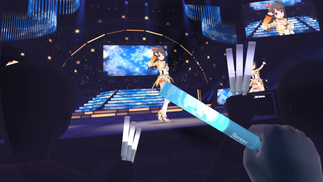 Person playing video game stage free wallpaper for desktop - medium preview image