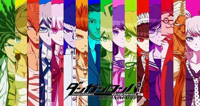 Anime characters colorful hair glasses #2 free wallpaper for desktop - medium preview image