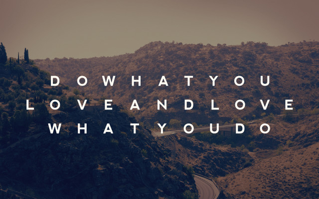 Mountain love quote love what free wallpaper for desktop - medium preview image