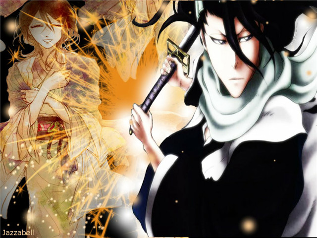 Anime character gun fire stars free wallpaper for desktop - medium preview image