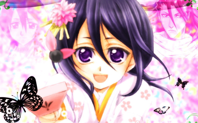 Girl butterfly shoulder butterfly shoulder free wallpaper for desktop - medium preview image