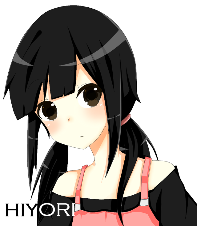 Girl black hair pink shirt free wallpaper for tablet - medium preview image