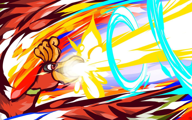 Colorful bird bright orange beak free wallpaper for desktop - medium preview image