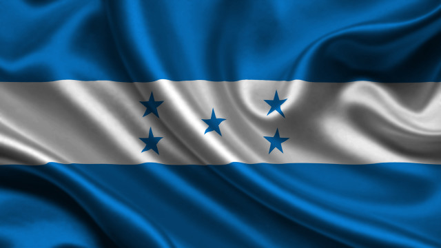 El salvador flag silky folds free wallpaper for desktop - medium preview image
