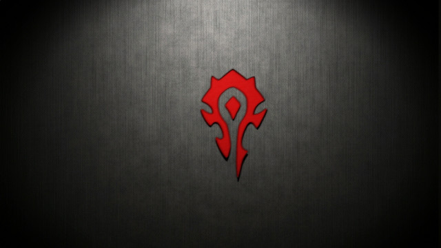 Red logo black background light free wallpaper for desktop - medium preview image