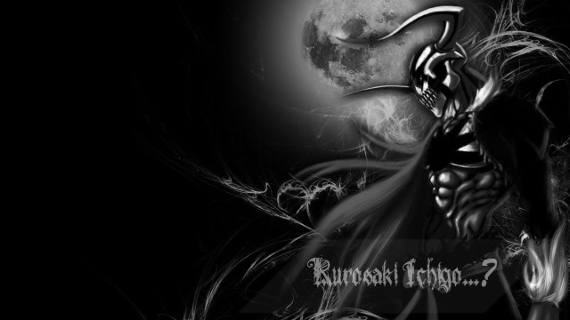 Demon fullmoon blackwhite photo text #2 free wallpaper for desktop - medium preview image