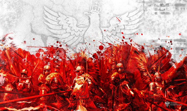 Soldiers red paint bird above free wallpaper for desktop - medium preview image