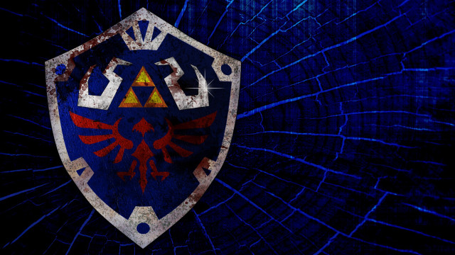 Blue shield red yellow emblem free wallpaper for desktop - medium preview image