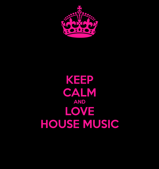 Keep calm love house music free wallpaper for tablet - medium preview image