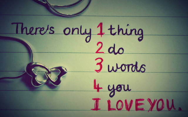 Note heart words message love free wallpaper for desktop - medium preview image