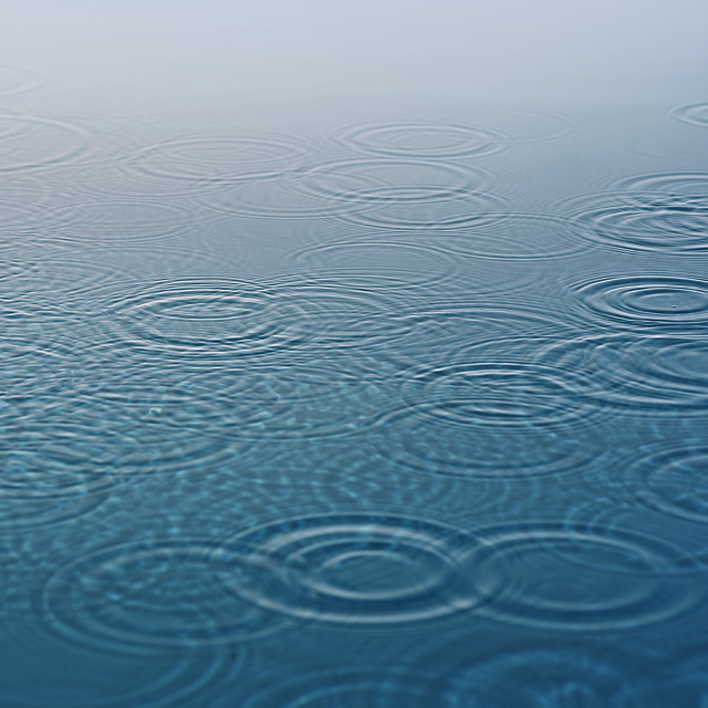 Blue pool water circles white free wallpaper for tablet - medium preview image