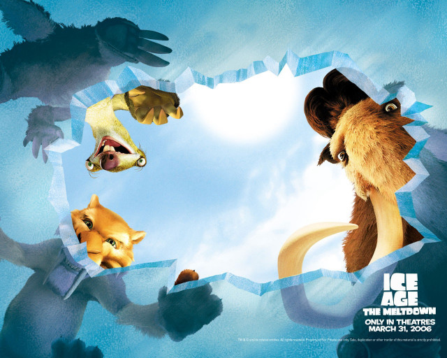 Ice age meltdown poster animals free wallpaper for desktop - medium preview image
