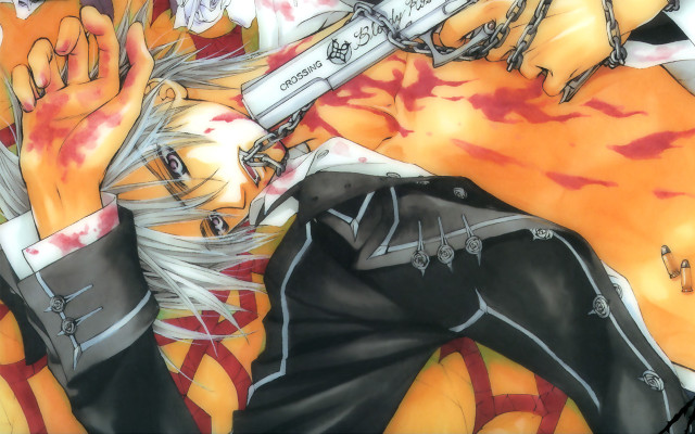 Man gun bed blood face free wallpaper for desktop - medium preview image