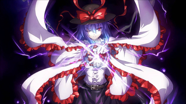 Woman red white outfit sword #3 free wallpaper for desktop - medium preview image