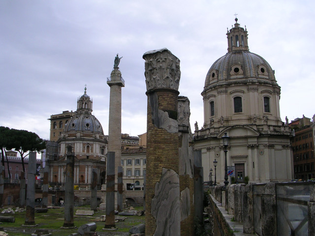 Cemetery statue building sky clouds free wallpaper for desktop - medium preview image
