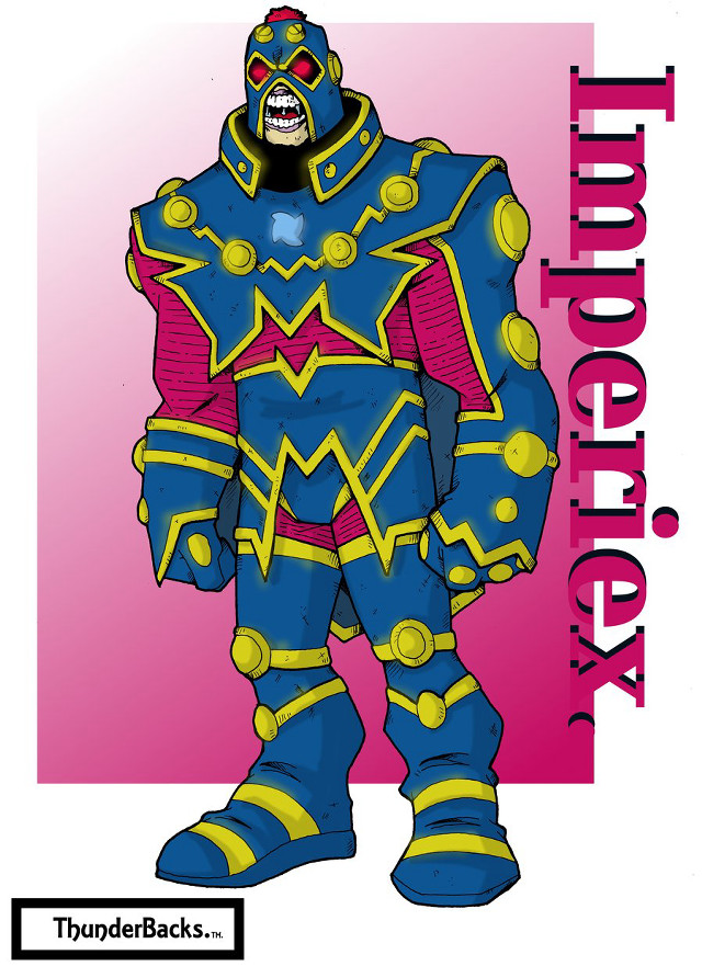 Cartoon character blue suit yellow free wallpaper for mobile - medium preview image