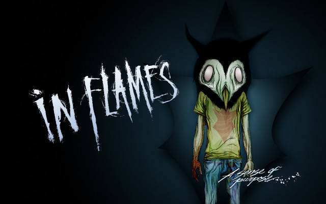 Creepy cartoon person expression face free wallpaper for desktop - medium preview image