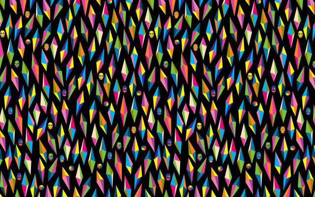 Colorful pattern vibrant surface multicolor free wallpaper for desktop - medium preview image