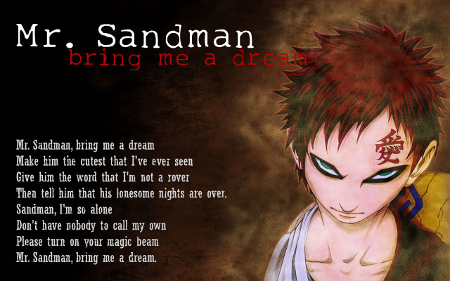 Man quote mr sandman bring free wallpaper for desktop - medium preview image