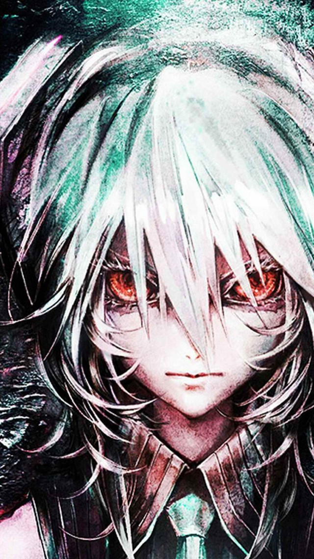 Anime character long hair red #5 free wallpaper for mobile - medium preview image