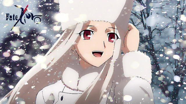 Woman redeyes whitehat snowfall christmas free wallpaper for desktop - medium preview image
