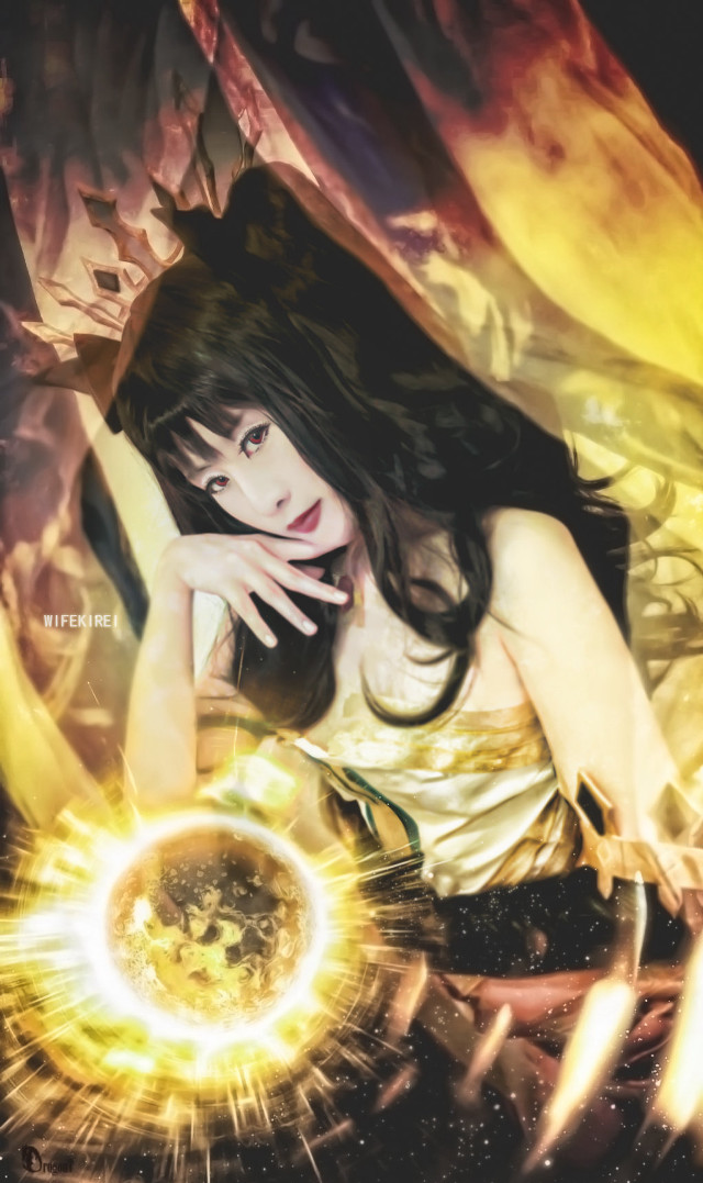 Woman white dress yellow ball #2 free wallpaper for mobile - medium preview image