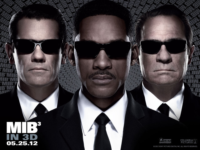 Men in black three suits free wallpaper for desktop - medium preview image
