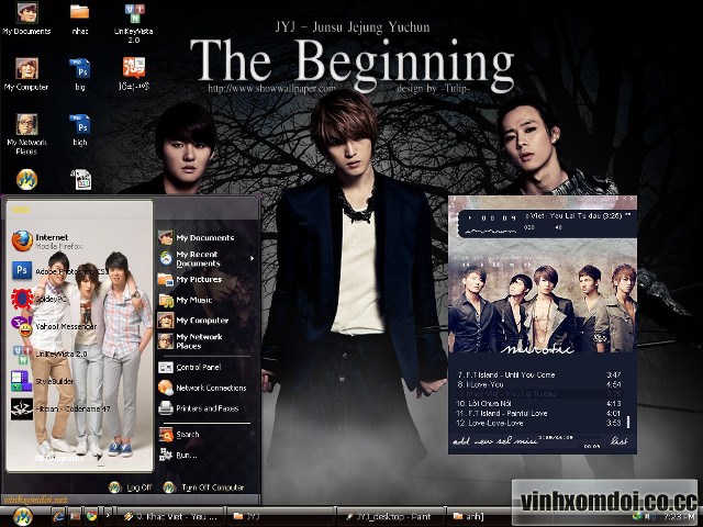 Desktop group people trees branches free wallpaper for desktop - medium preview image