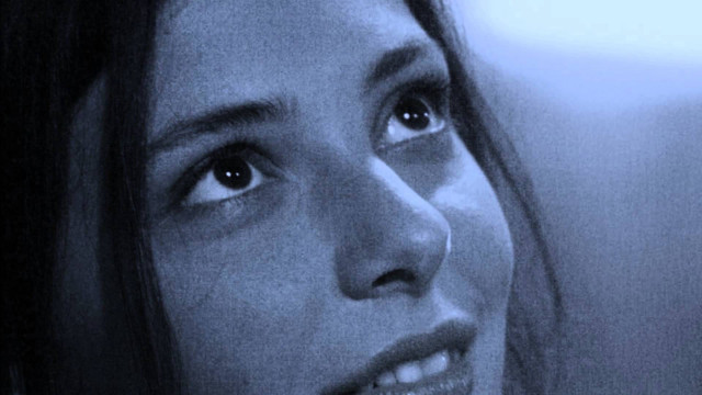 Woman toothbrush mouth looking distance free wallpaper for desktop - medium preview image