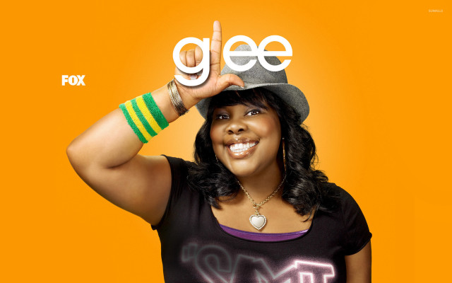 Woman hat black shirt glee free wallpaper for desktop - medium preview image