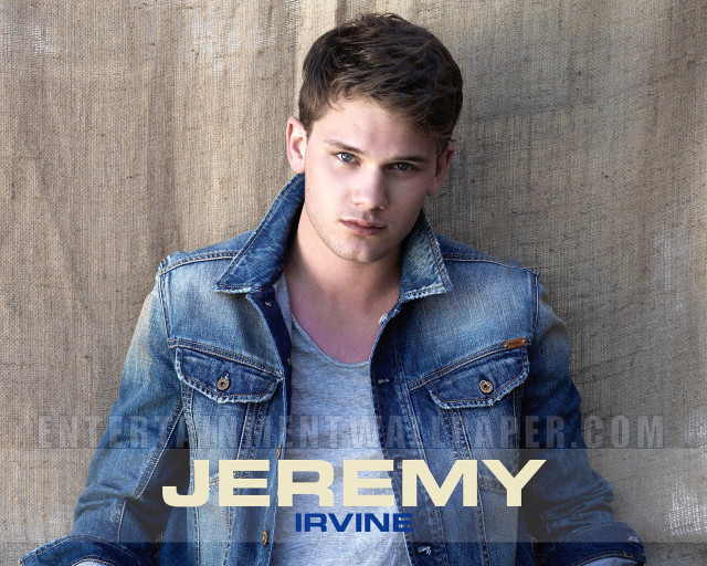 Young man denim jacket leaning free wallpaper for desktop - medium preview image