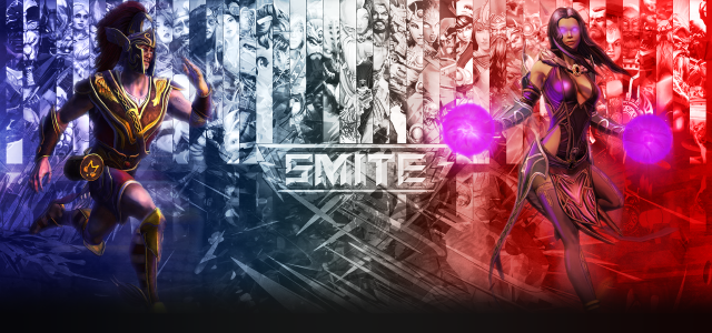 Women costumes red blue background free wallpaper for desktop - medium preview image