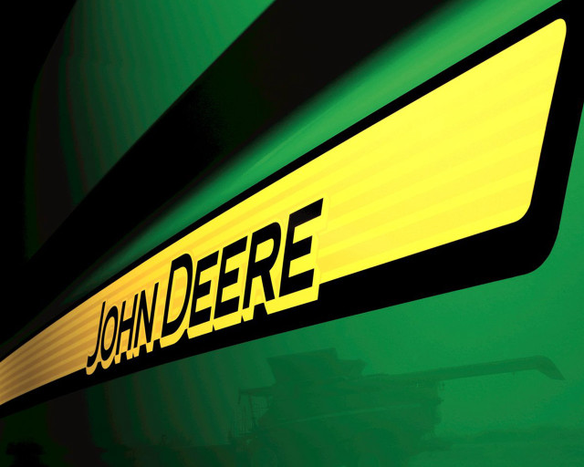 John deere sign vehicle closeup free wallpaper for desktop - medium preview image