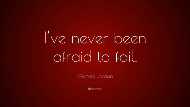 Red quote michael jordan failure free wallpaper for desktop - medium preview image