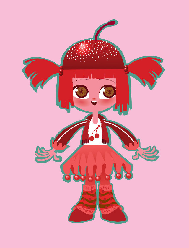 Cartoon character red hair red #2 free wallpaper for mobile - medium preview image