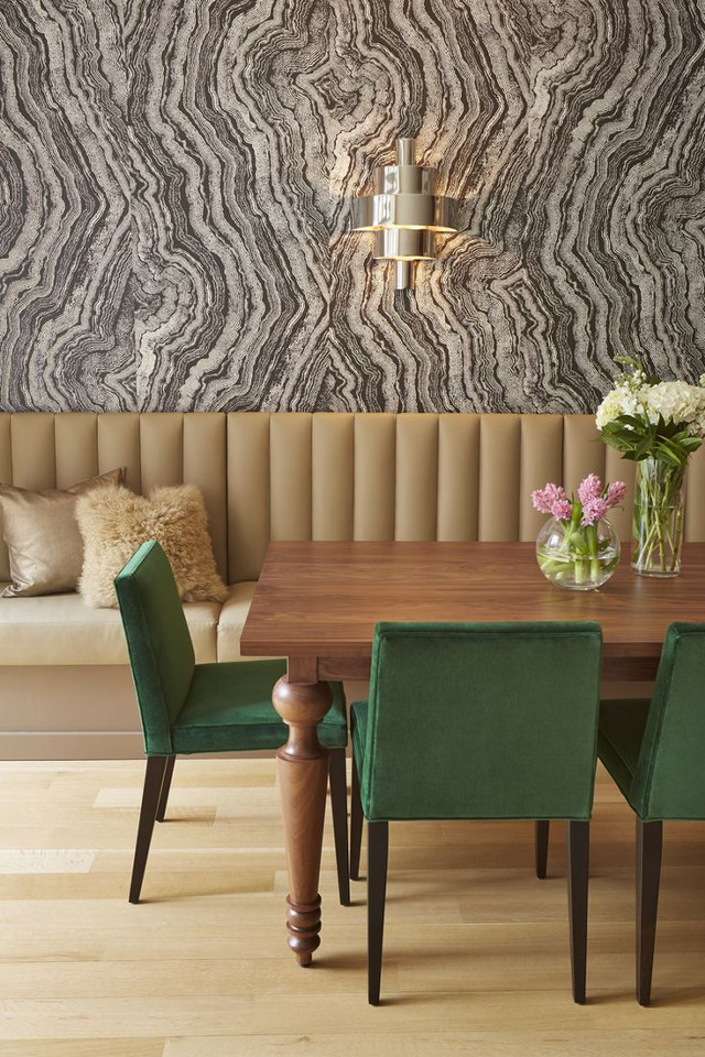 Dining room green chairs wallpaper free wallpaper for mobile - medium preview image