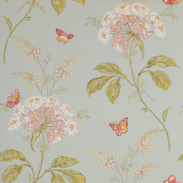 Flower butterfly pattern wallpaper backside free wallpaper for tablet - medium preview image