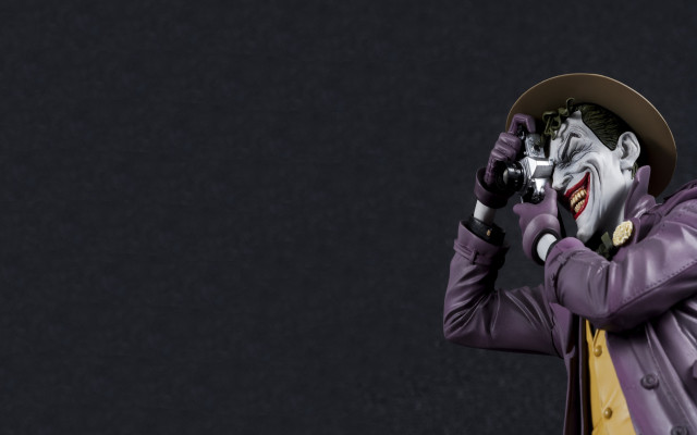 Joker costume camera hat man free wallpaper for desktop - medium preview image
