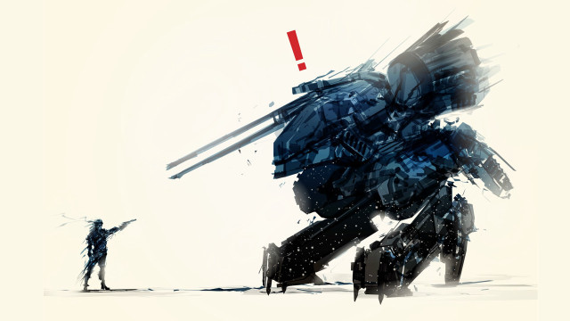 Man giant robot snow redlight free wallpaper for desktop - medium preview image